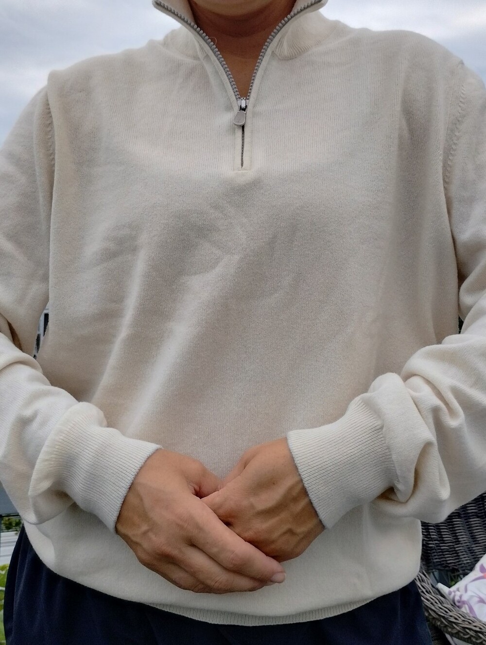 Brunello Cucinelli Half-Zip Cashmere Sweater
